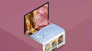Auszug der Webseite von Bäckerei Schell für mein Portfolio