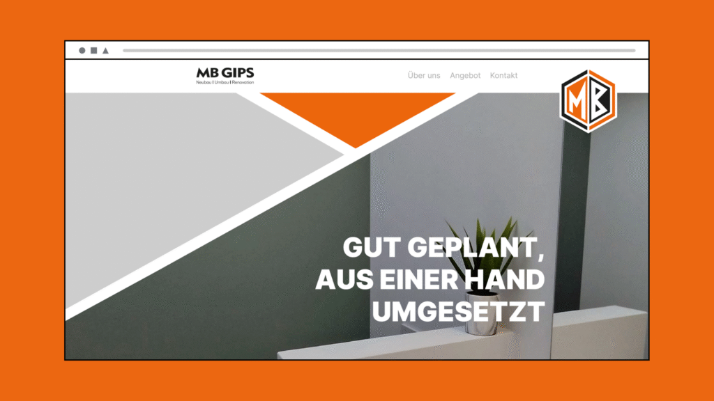 Beispiel für Web Development mit WordPress für gleis1 Grafikagentur